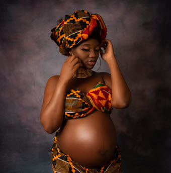 Maternity portrait